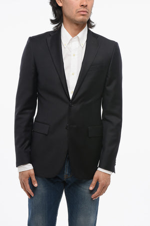 TREND Blazer in Lana Vergine con Tasche ad Aletta