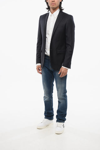 TREND Virgin Wool Blazer with Flap Pockets