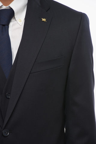 CC COLLECTION 3-Piece RIGHT Virgin Wool Suit