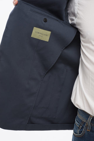 Blazer CIRCLE aus Baumwolle mit Leistentaschen
