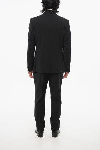 CC COLLECTION 3-Piece RIGHT Suit with Satin Peak Lapel