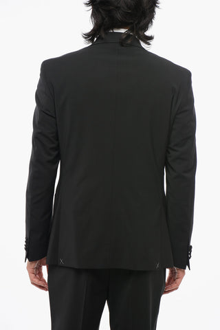 CC COLLECTION 3-Piece RIGHT Suit with Satin Peak Lapel