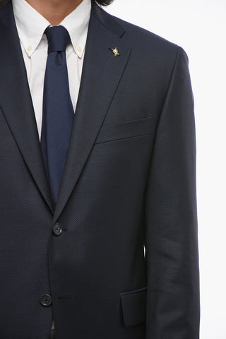 CC COLLECTION Jacquard Virgin Wool RIGHT Suit