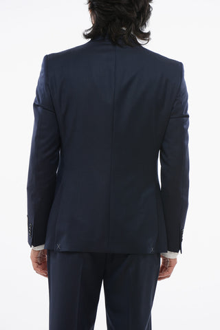 CC COLLECTION 3-Piece REFINED Suit with Peak Lapel