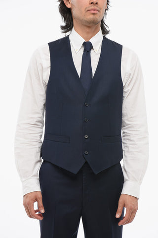 CC COLLECTION 3-Piece REFINED Suit with Peak Lapel
