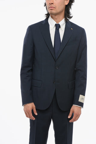 CC COLLECTION District Check RIGHT Virgin Wool Suit