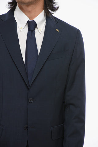 CC COLLECTION District Check RIGHT Virgin Wool Suit