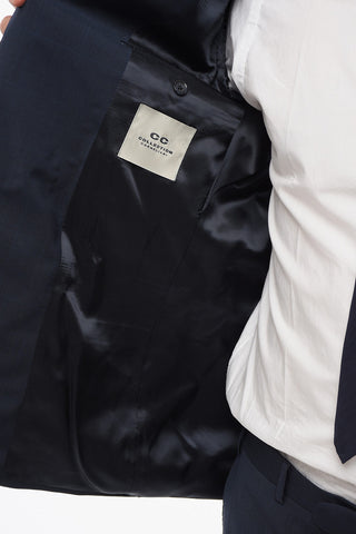 CC COLLECTION District Check RIGHT Virgin Wool Suit