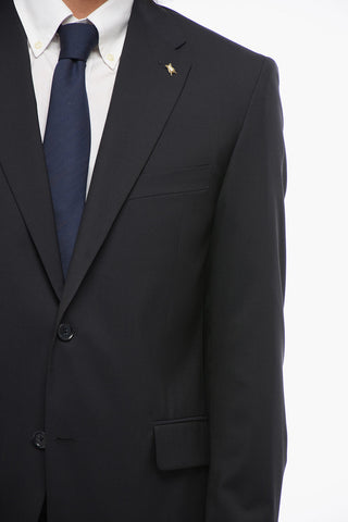 CC COLLECTION Virgin Wool RIGHT Suit with Notch Lapel