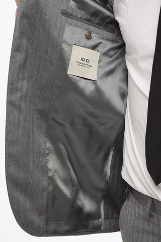 CC COLLECTION Abito REFINED con Fantasia a Righe
