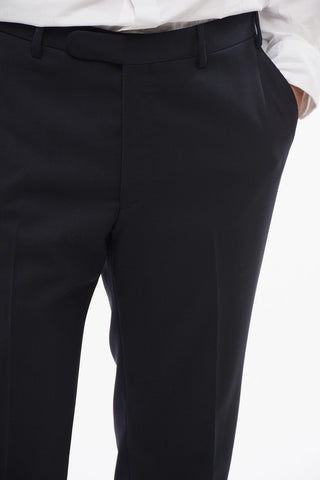 CC COLLECTION 3-Piece REFINED Jacquard Wool Blend Suit