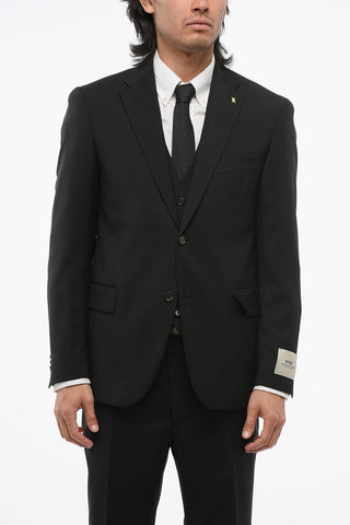 CC COLLECTION 3-Piece RIGHT Virgin Wool Suit