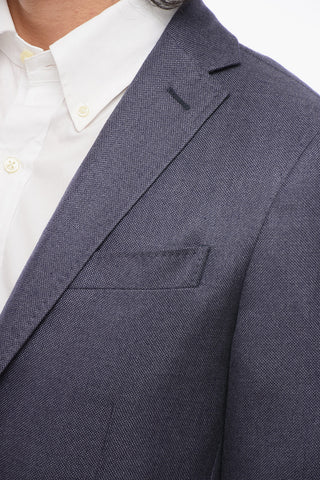CC COLLECTION Virgin Wool Hopsack Blazer