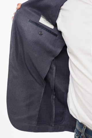 CC COLLECTION Virgin Wool Hopsack Blazer