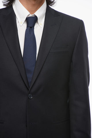 CC COLLECTION Virgin Wool REFINED Suit with Peak Lapel