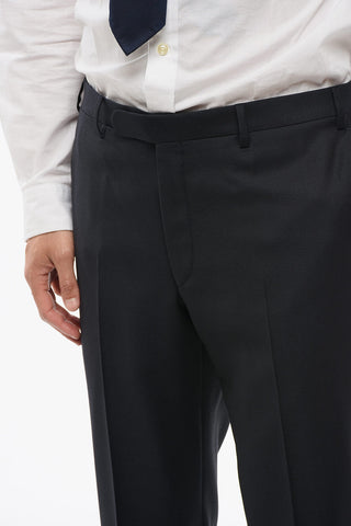 CC COLLECTION Virgin Wool REFINED Suit with Peak Lapel