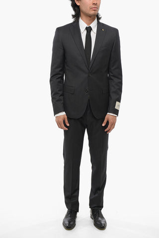 CC COLLECTION Virgin Wool RESET Suit with Flap Pockets