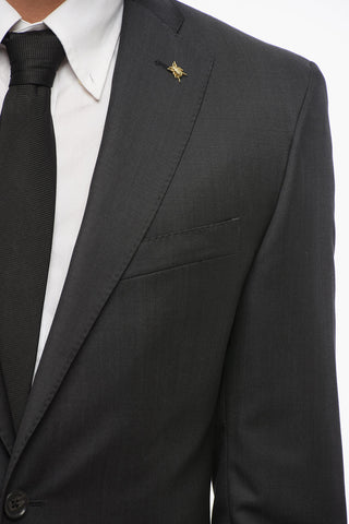 CC COLLECTION Virgin Wool RESET Suit with Flap Pockets