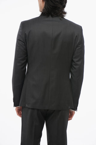 CC COLLECTION Virgin Wool RESET Suit with Flap Pockets