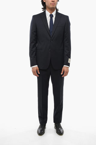 CC COLLECTION Virgin Wool REFINED Suit with Peak Lapel