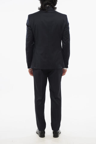 CC COLLECTION Virgin Wool REFINED Suit with Peak Lapel