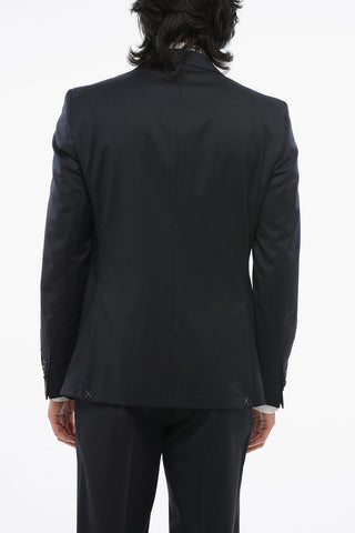 CC COLLECTION Virgin Wool REFINED Suit with Peak Lapel