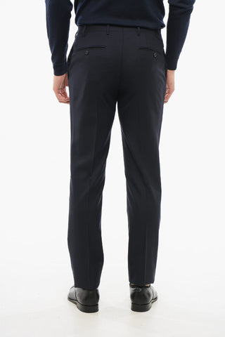 Pantaloni Chino in Lana 