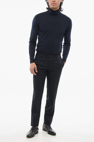 Pantaloni Chino in Lana 