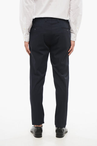 CC COLLECTION Abito in Lana Stretch REFINED con Rever Classico