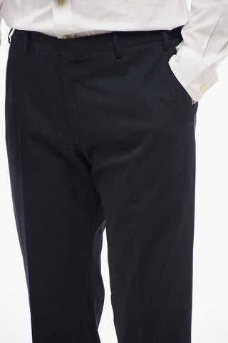 CC COLLECTION Abito in Lana Stretch REFINED con Rever Classico