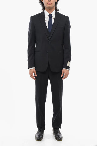 CC COLLECTION 3피스 수트 REFINED 피크 라펠