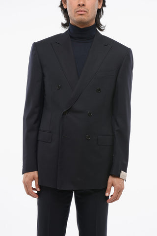 Blazer Doppiopetto con Rever a Lancia