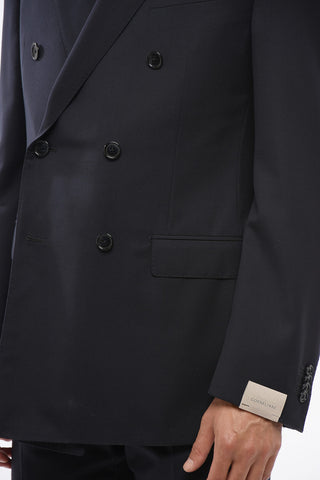 Blazer Doppiopetto con Rever a Lancia