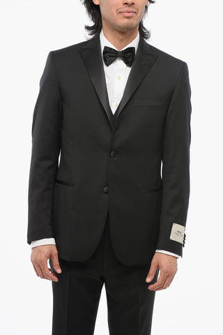 CC COLLECTION 3-Piece RIGHT Suit with Satin Peak Lapel