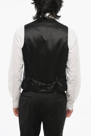 CC COLLECTION 3-Piece RIGHT Suit with Satin Peak Lapel
