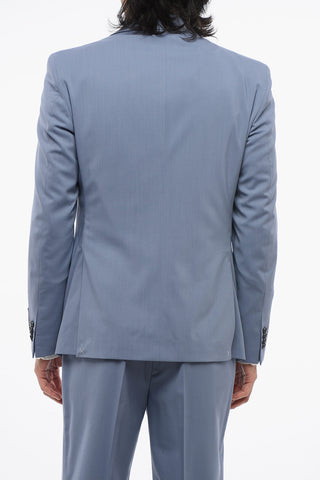CC COLLECTION 3-Piece REFINED Suit with Peak Lapel