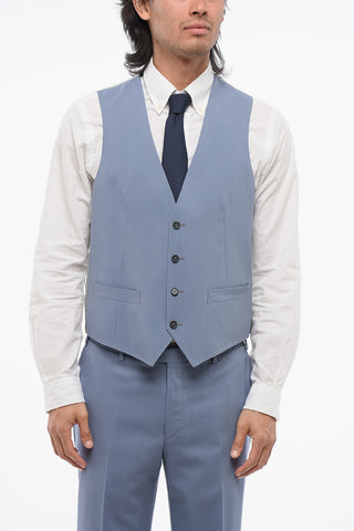 CC COLLECTION 3-Piece REFINED Suit with Peak Lapel