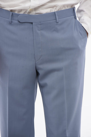 CC COLLECTION 3-Piece REFINED Suit with Peak Lapel