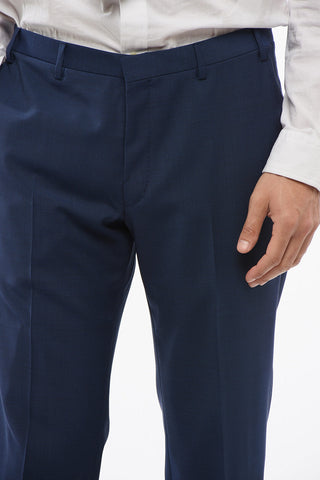 CC COLLECTION Virgin Wool RESET Suit with Micro Houndstooth Motif