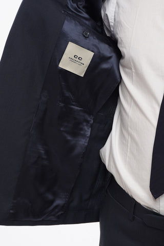 CC COLLECTION District Check REFINED Virgin Wool Suit