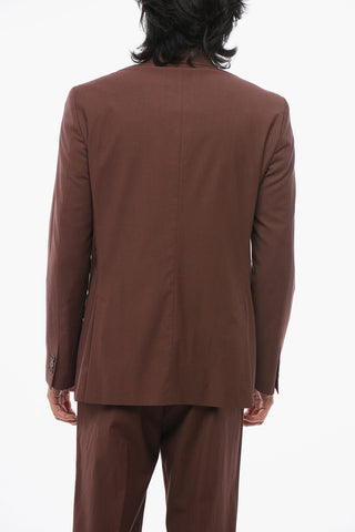 CC Collection Blended Virgin Wool RESET Suit with Flap Pockets