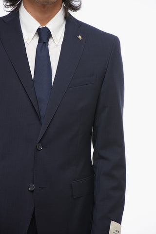 CC COLLECTION 슬림핏 버진 울 수트 RESET