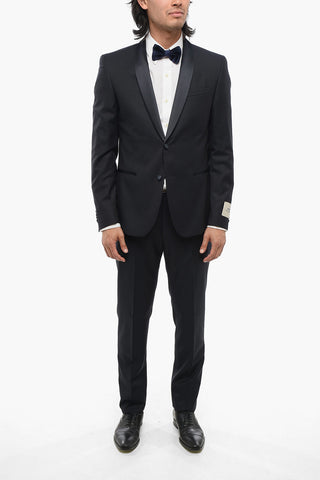 CC COLLECTION 2-Piece RESET Suit with Satin Shawl Lapel