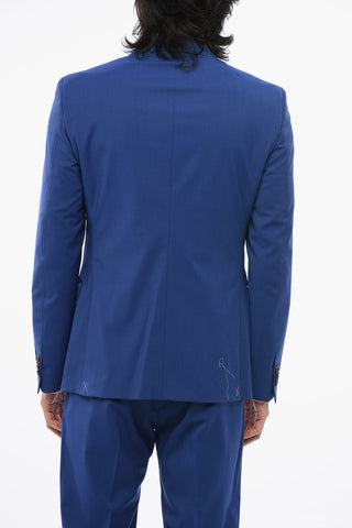 CC COLLECTION Abito 2 Bottoni RESET in Lana Stretch