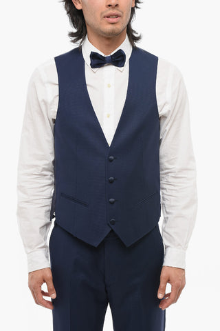 CC COLLECTION 3-Piece RESET Suit with Satin Shawl Lapel