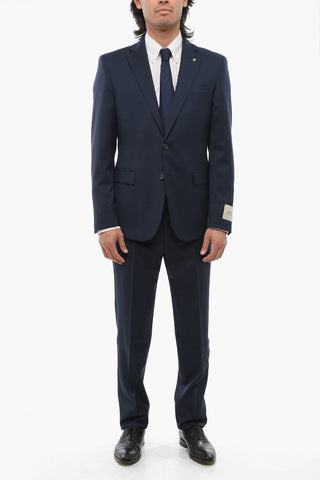 CC COLLECTION Virgin Wool REFINED Suit with Flap Pockets