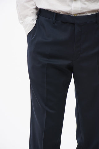 CC COLLECTION Virgin Wool REFINED Suit with Flap Pockets