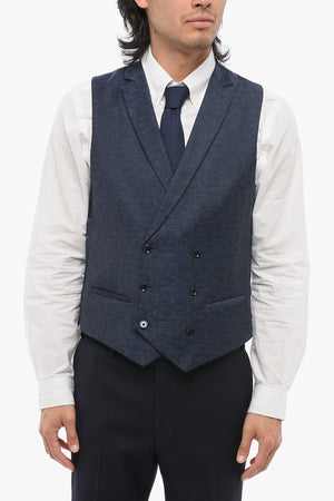 CC COLLECTION Double-Breasted CERIM.REWARD Virgin Wool Vest