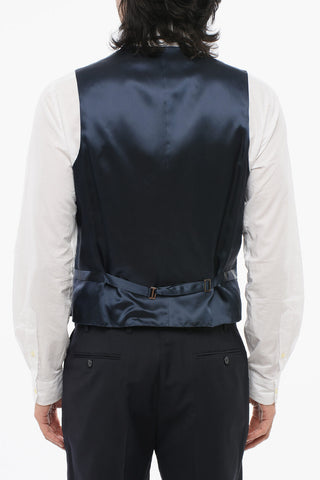 CC COLLECTION Double-Breasted CERIM.REWARD Virgin Wool Vest