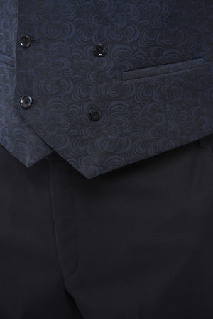 CC COLLECTION Double-Breasted CERIM.REWARD Virgin Wool Vest